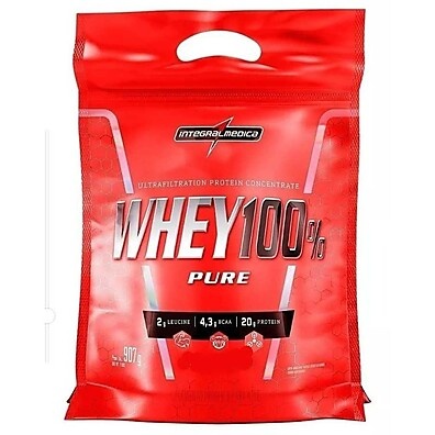 Whey 100% Pure 900g - Ganhe Força e Massa Muscular