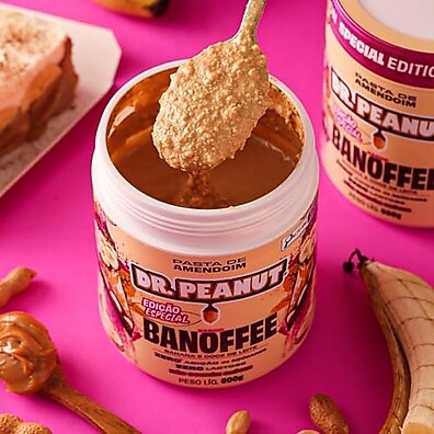 Dr. Peanut Banoffee c/ Whey: Delícia Proteica 600g