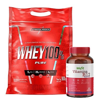Whey + B12: Ganhe Massa e Energia!