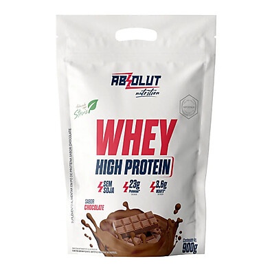 Whey High Protein 900g Absolut: Músculos & Imunidade!