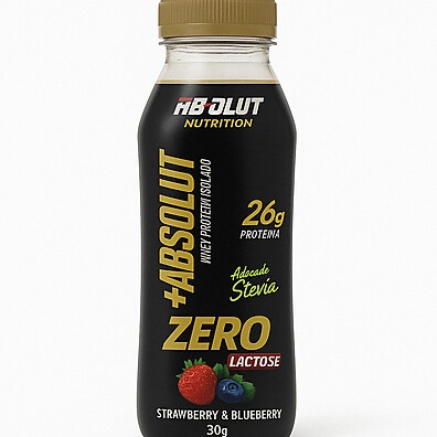 Whey Isolado Zero Lactose 26g – Sabor Strawberry & Blueberry