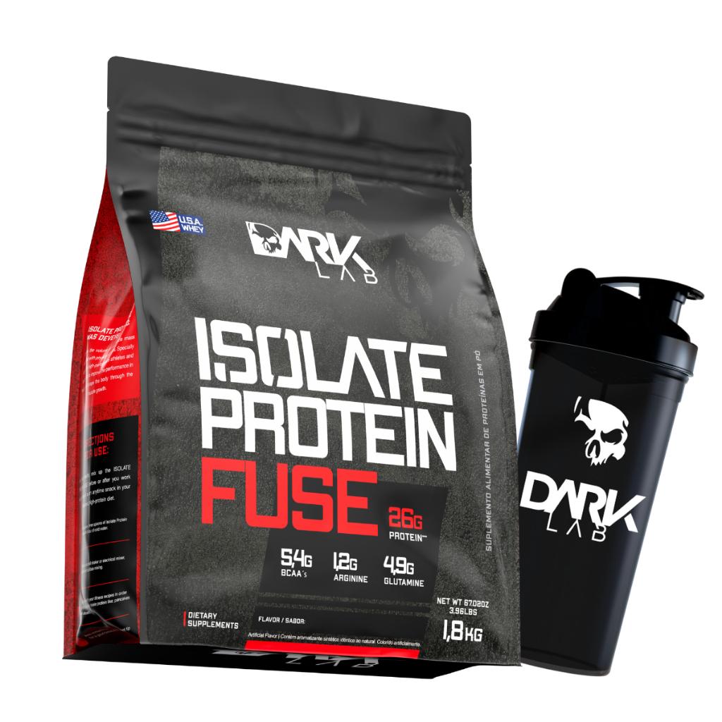 Whey Isolate Fuse 1,8kg + Coqueteleira: Ganhe Massa!