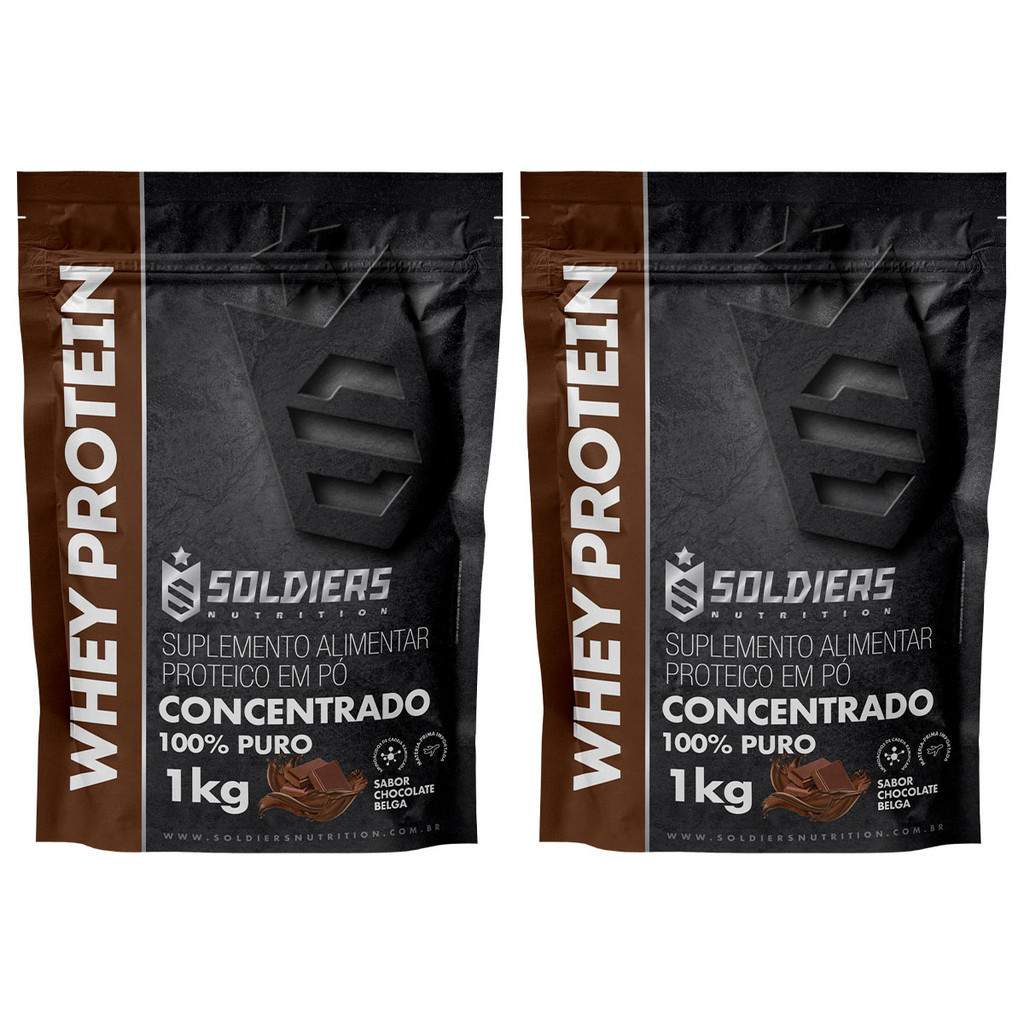 Whey Protein 2kg: Ganhe Massa com a Soldiers Nutrition