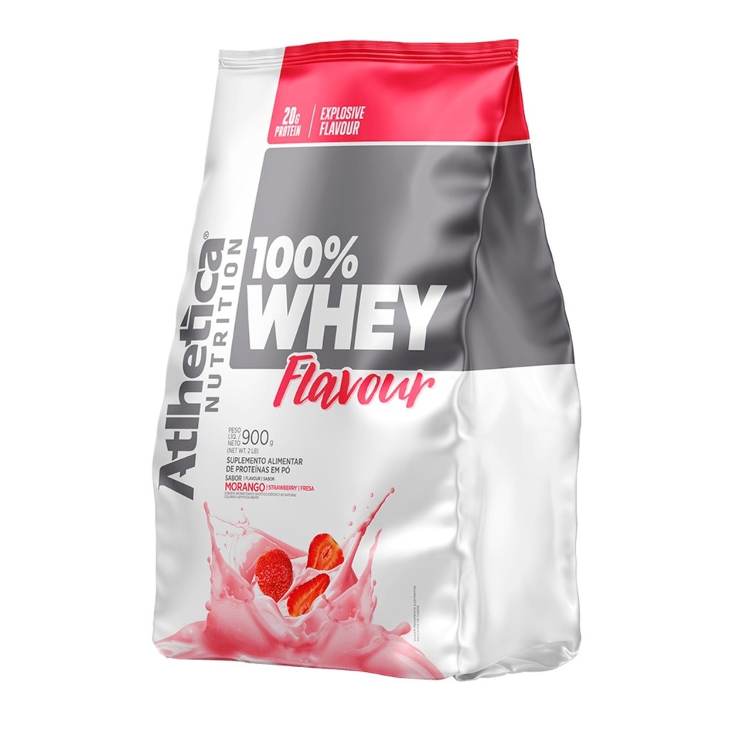 Whey Protein Atlhetica: 900g de Sabor e Performance!