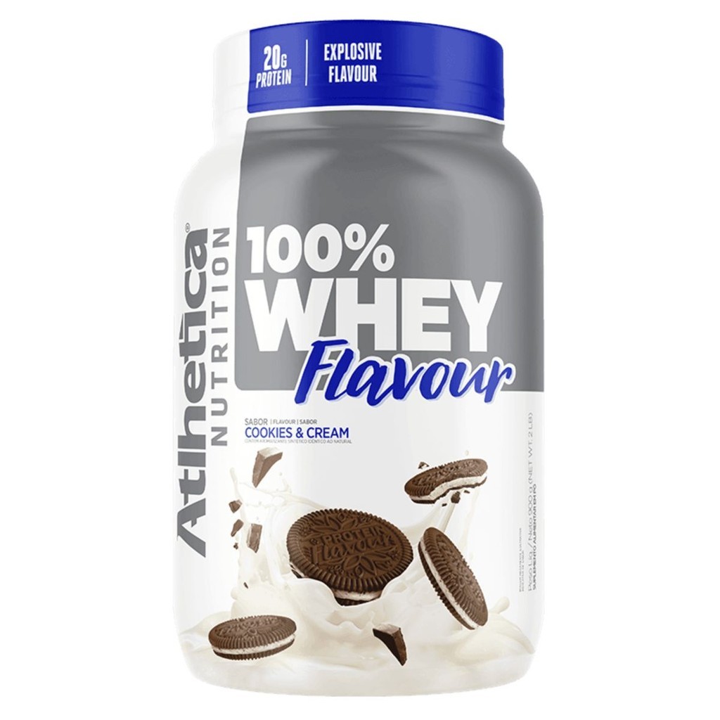 Whey Protein Cookies and Cream 900g Atlhetica