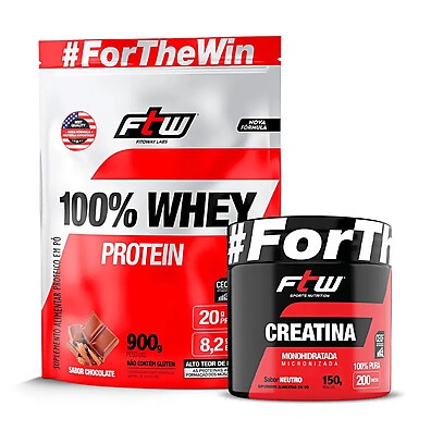 Whey Protein + Creatina FTW: Ganhe Força e Massa!