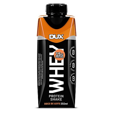 Whey Protein Dux Doce de Leite: 15g de Proteína!