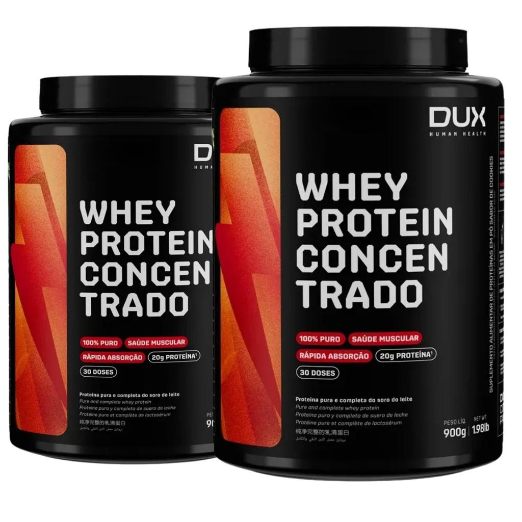 Whey Protein Dux: Kit 2 Potes de 900g