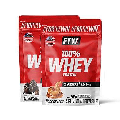 Whey Protein FTW: Kit Refil Saboroso!