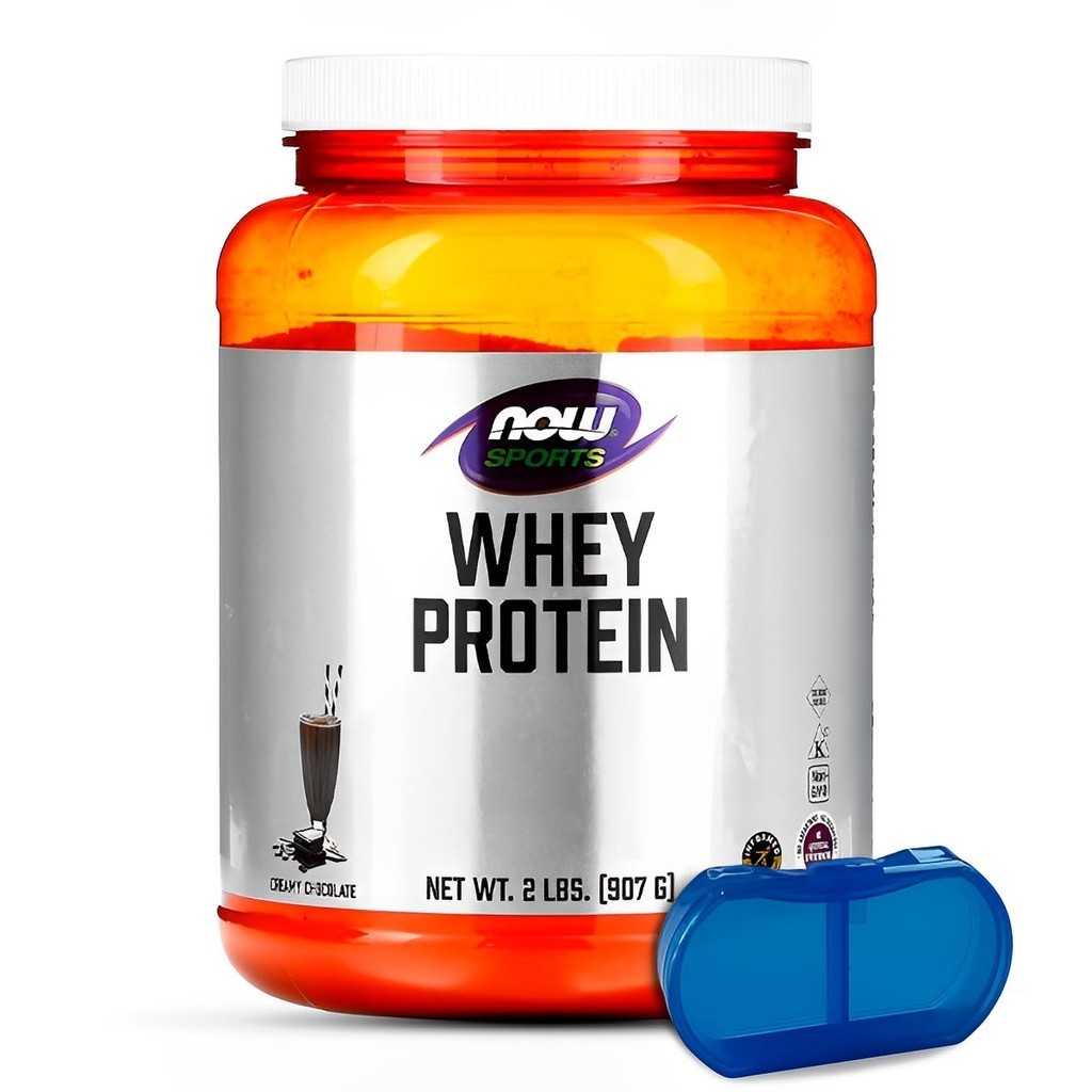Whey Protein Now Foods: Ganhe Massa com Sabor!