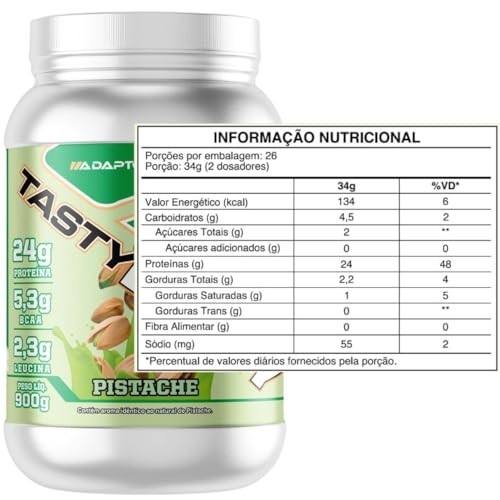 Tasty Whey 3w Gourmet Sabor: Pistache - Adaptogen | Whey Protein 3W