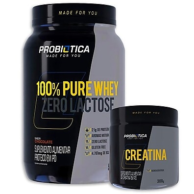 Whey Zero + Creatina: Ganhe Força e Massa Muscular