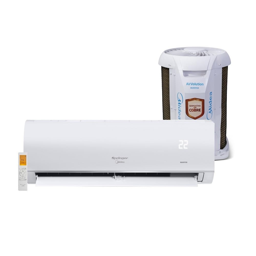 Ar Condicionado Split Inverter 18000 BTU – Springer Midea AirVolution Connect com Tecnologia Wi-Fi