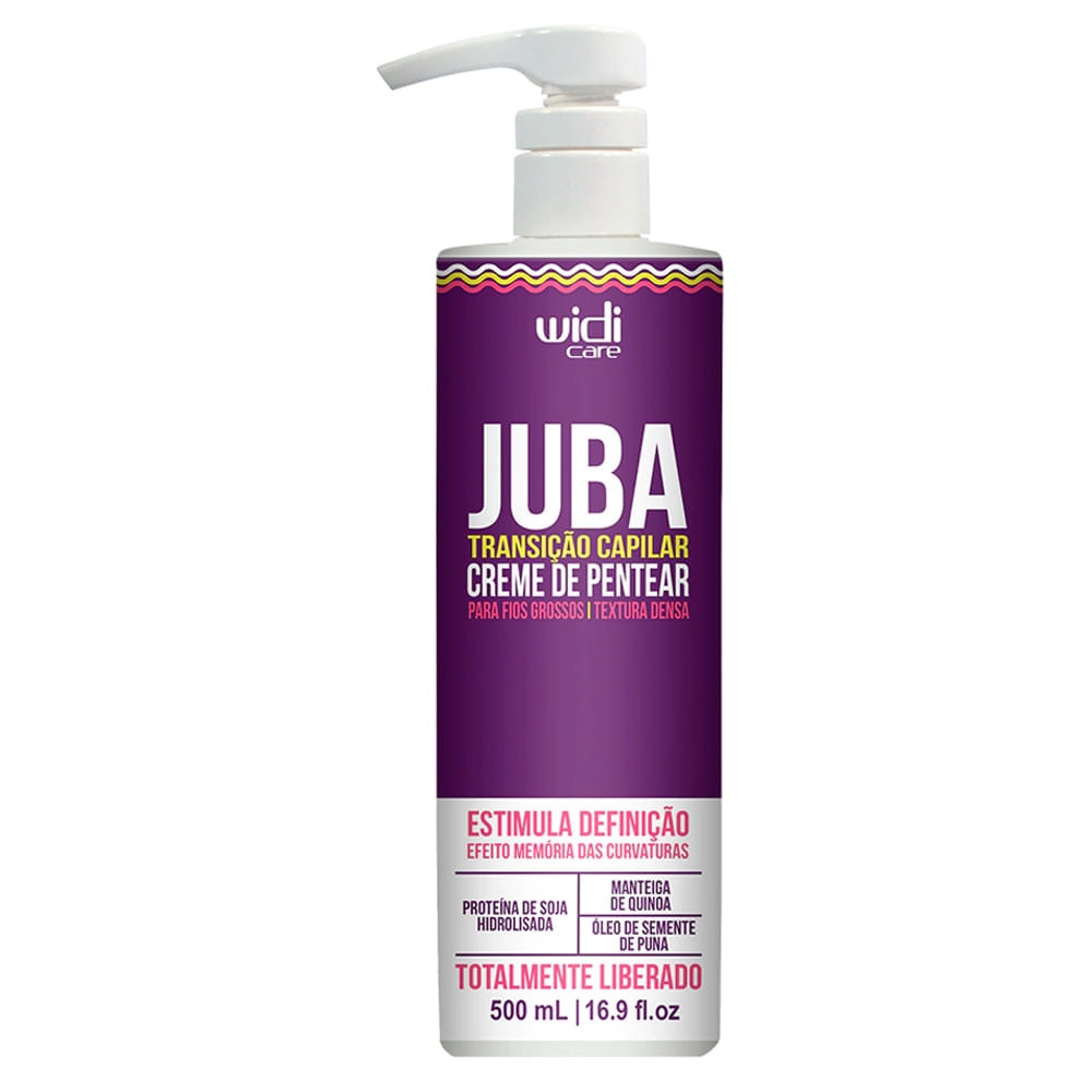 Widi Care Juba: Creme Para Transição Capilar