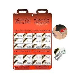 Wilkinson Sword: 60 Lâminas de Barbear Inox