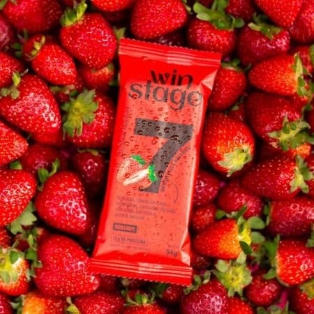 Barra de Proteína Sabor Morango 12x54g WinStage