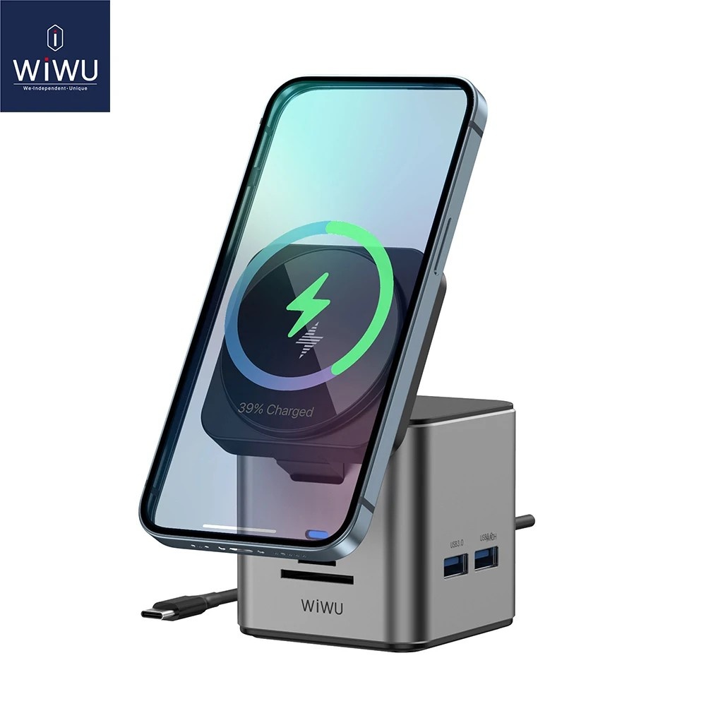 WiWU Hub 9 em 1: Potência e Conectividade