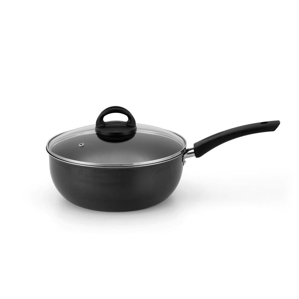 Wok Antiaderente 24cm: Cozinhe Fácil!