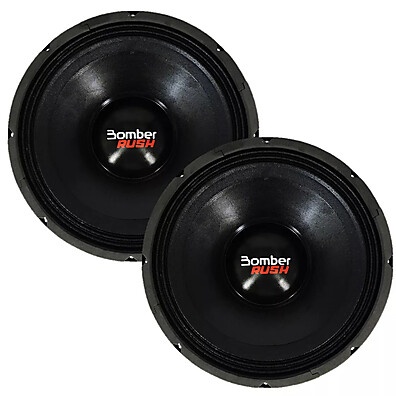 Woofer Bomber Rush 12" 1000W RMS: Grave Potente!