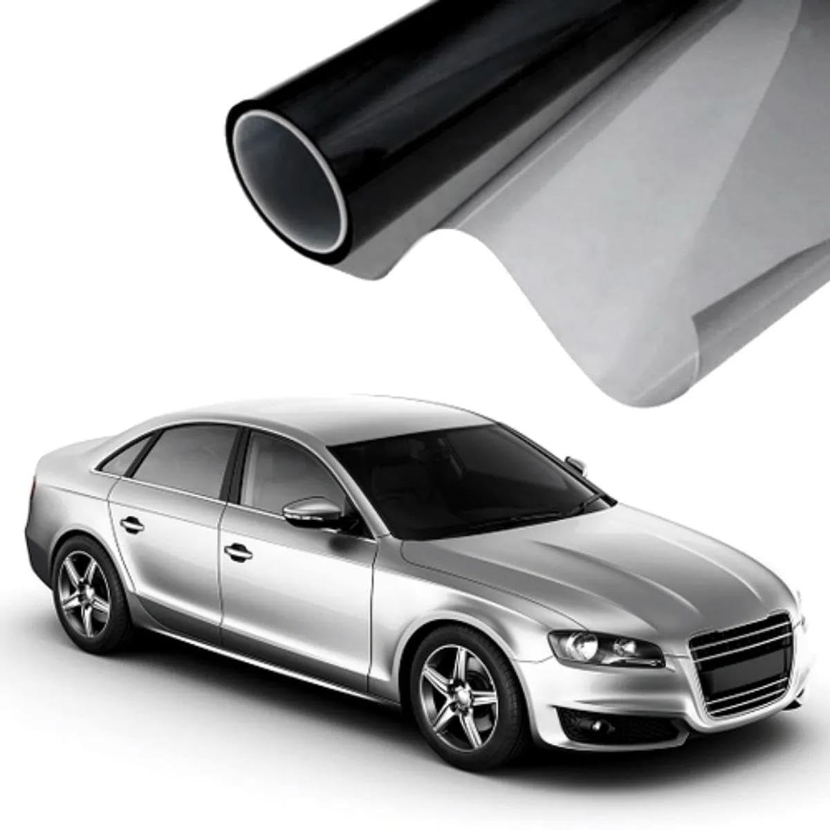 Insulfilm Profissional Semi Refletivo Grafite G35 - 1/2 Bobina 15 Metros World Film
