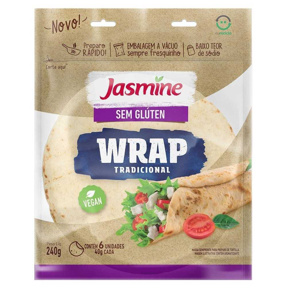 Wrap Sem Glúten Jasmine: Sabor e Leveza!