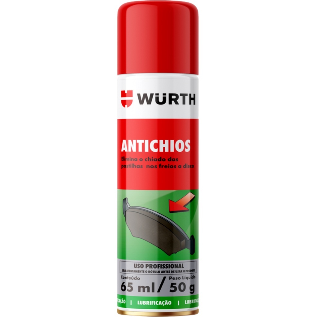 Wurth Anti-Ruído Freio: Silêncio Imediato!