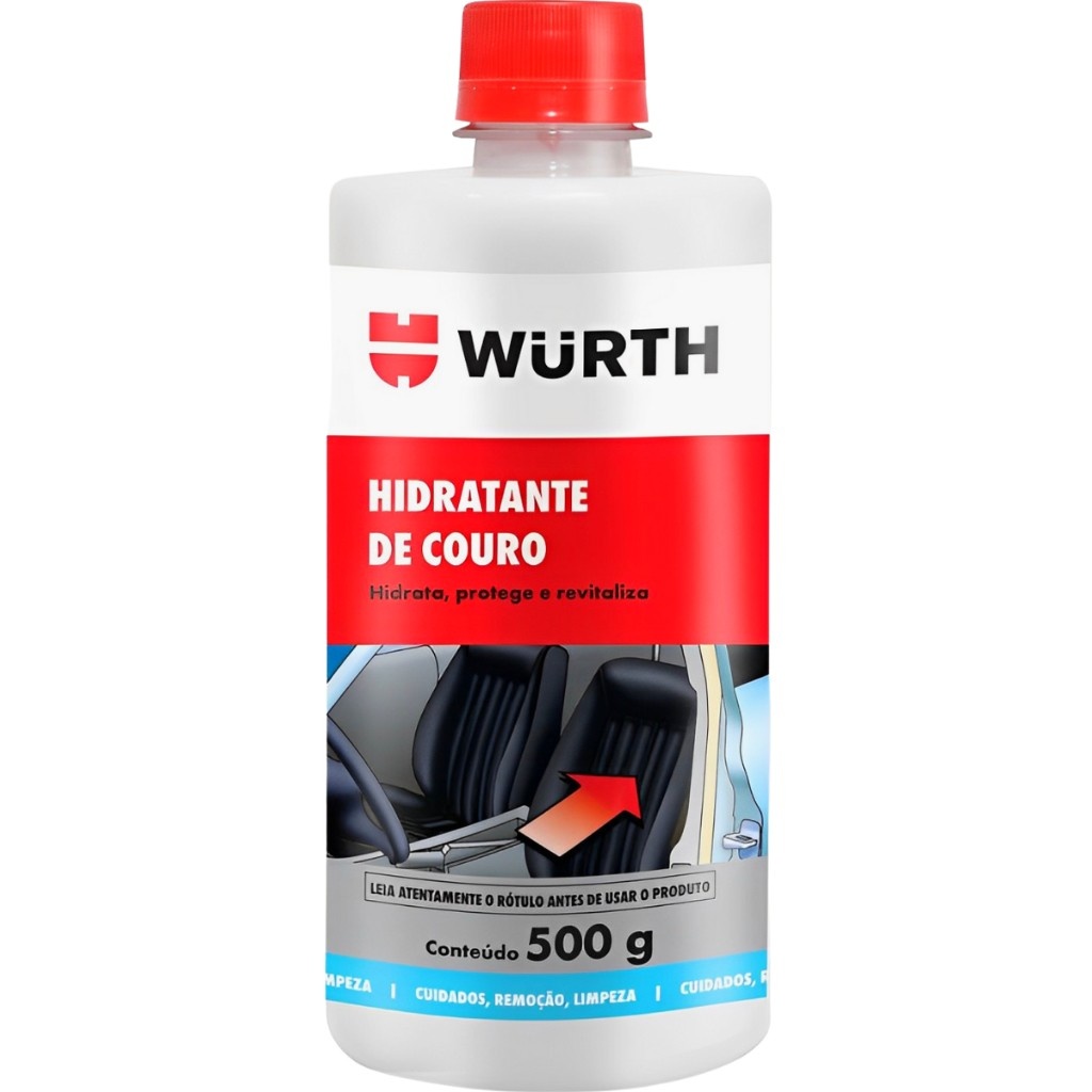 Wurth Hidratante Couro Automotivo: Proteja e Revitalize!