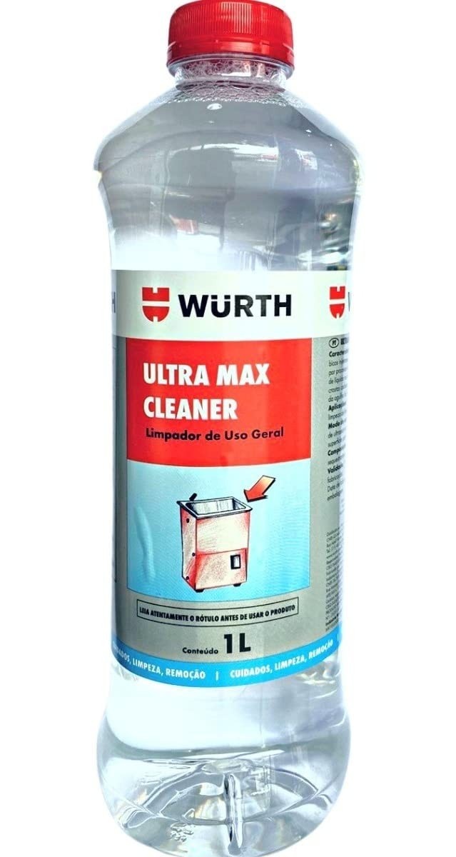 Ultra Max Cleaner Wurth: Limpeza Impecável para Cuba de Ultrassom (1L)