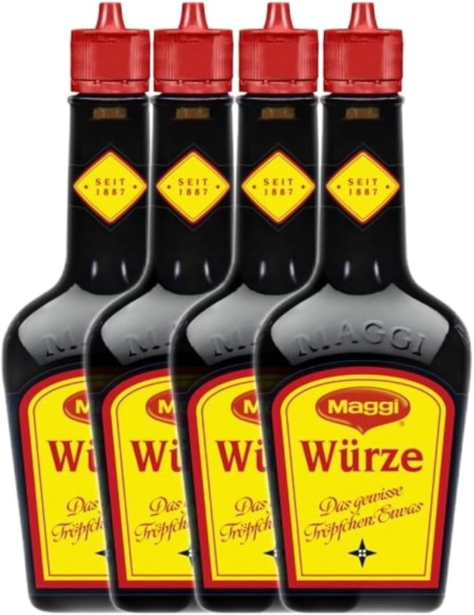 Molho Maggi Würze 202ml / 250g ( 4 x 202ml )