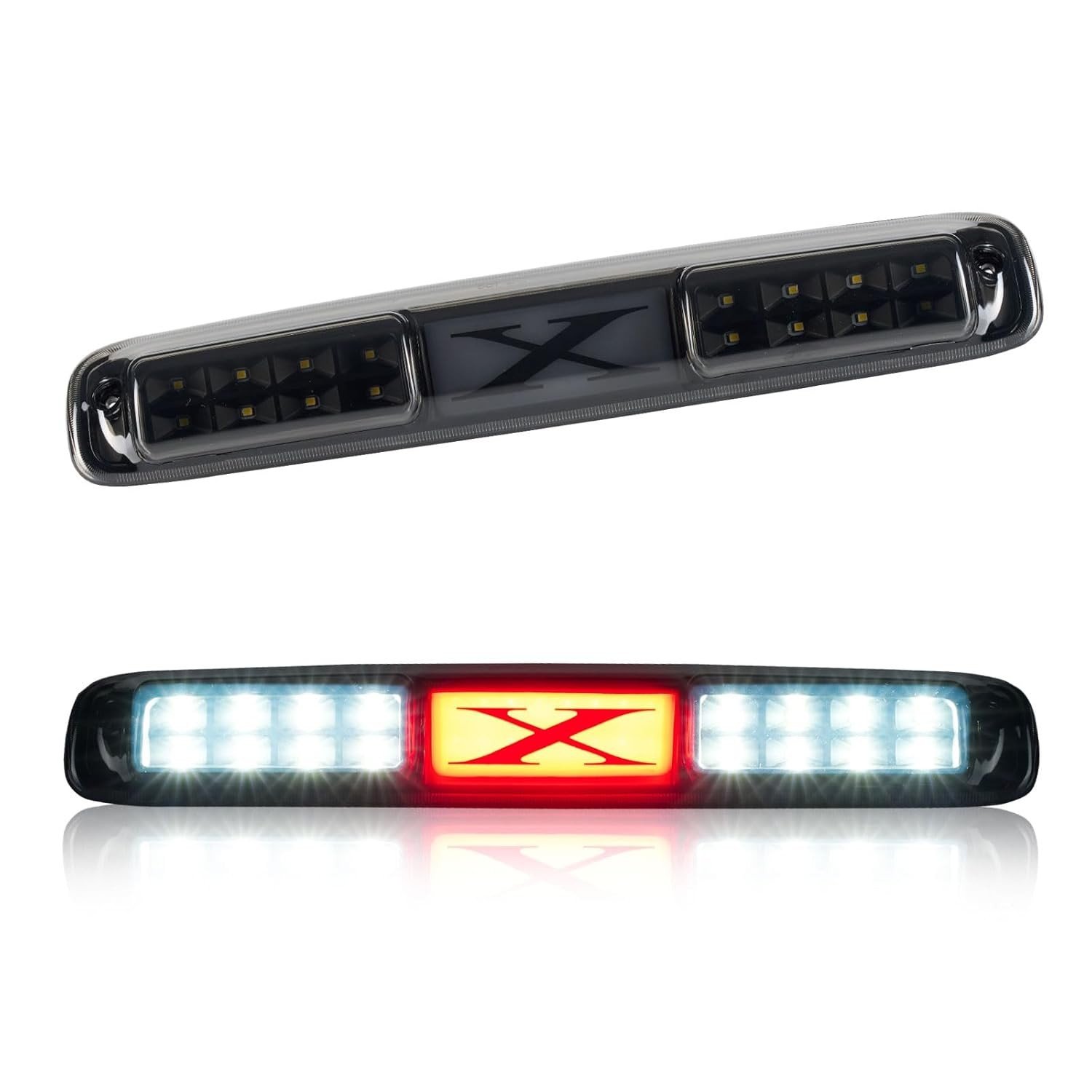 Terceira Luz de Freio LED X-Style para Chevy Silverado & GMC Sierra (1999-2007 Classic) - Iluminação e Segurança