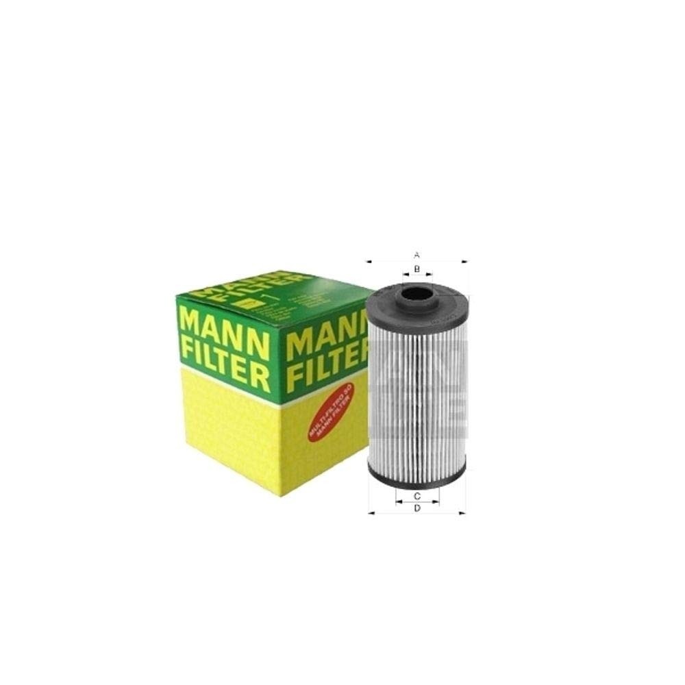 Filtro de Óleo MANN-FILTER HU 932/8 x Original - Proteção Essencial para Ford e Troller