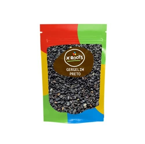 Gergelim Preto Premium 1kg - X Roots
