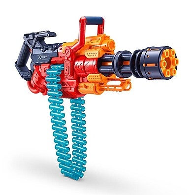 X-Shot Crusher: Domine a Batalha com 48 Dardos!