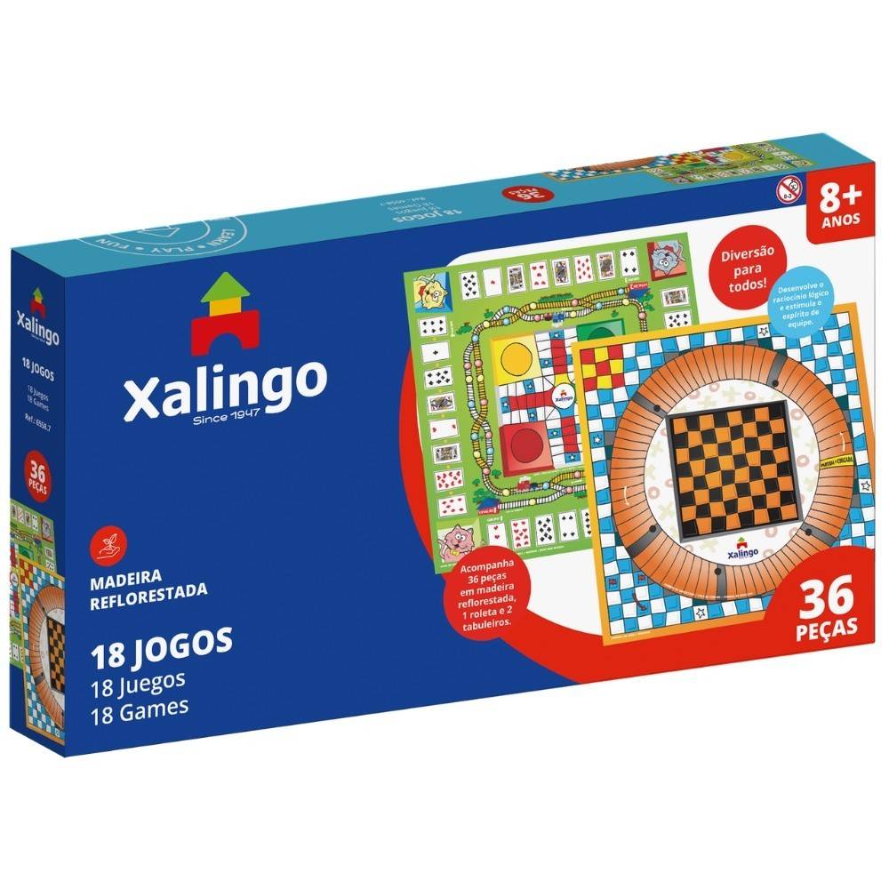 Xalingo: 18 Jogos em Madeira para Toda a Família