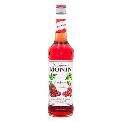Xarope Framboesa Monin 700ml – Sabor Real para Seus Coquetéis
