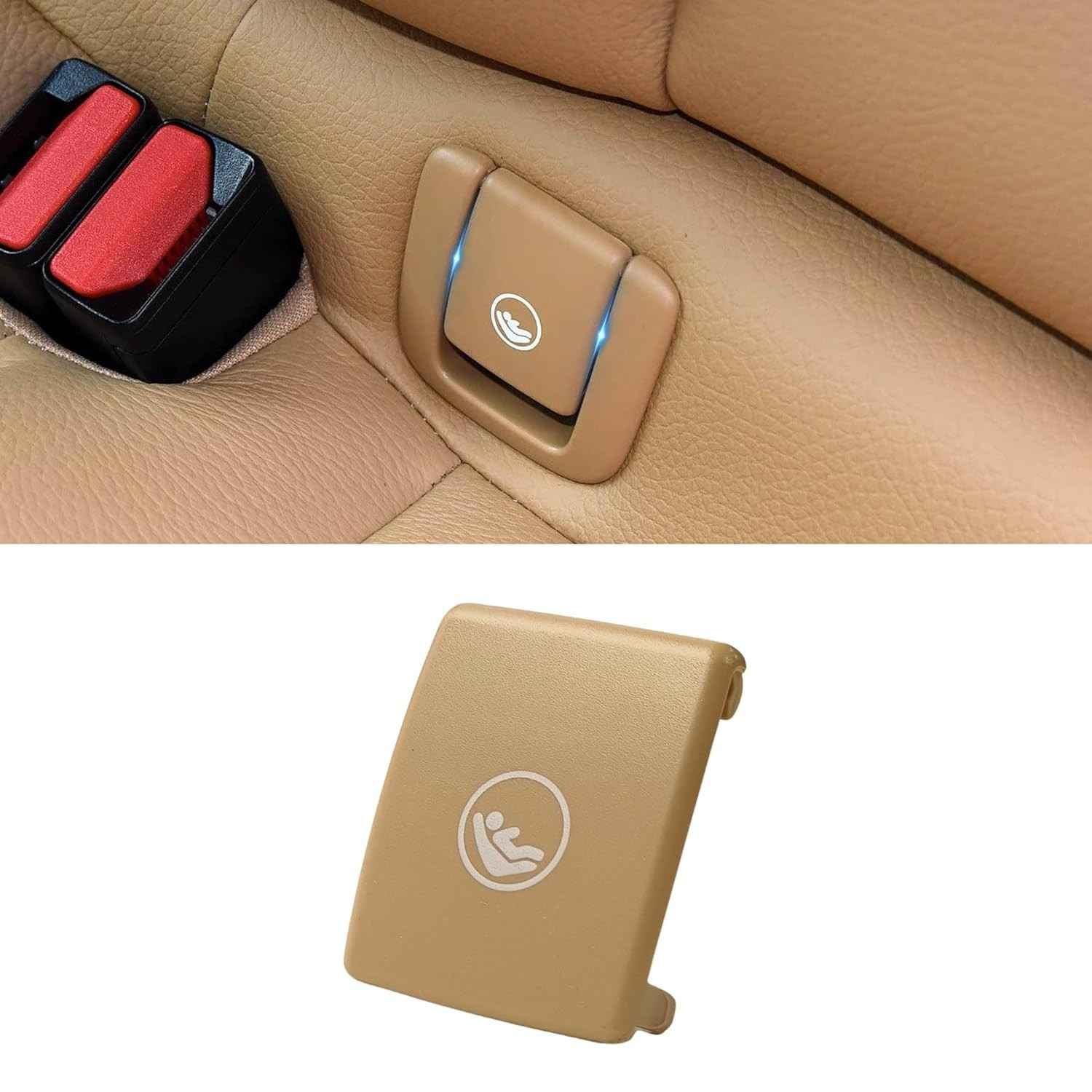 Tampa Gancho ISOFIX Assento Infantil Volvo V60 V90 XC40 XC60 S60 S90 - Segurança e Estilo