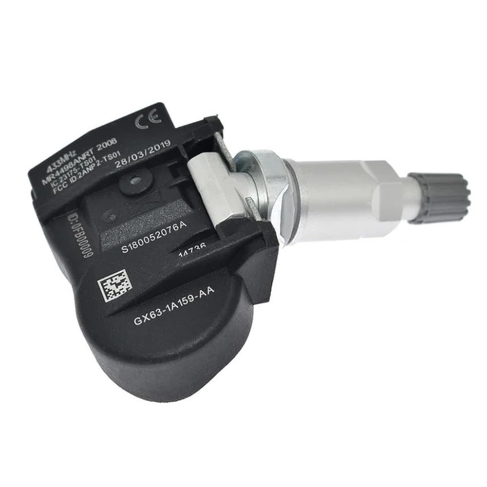 Sensor de Pressão de Pneu TPMS GX63-1A159-AA para Jaguar XE, XF, XJ e Land Rover Discovery LR4