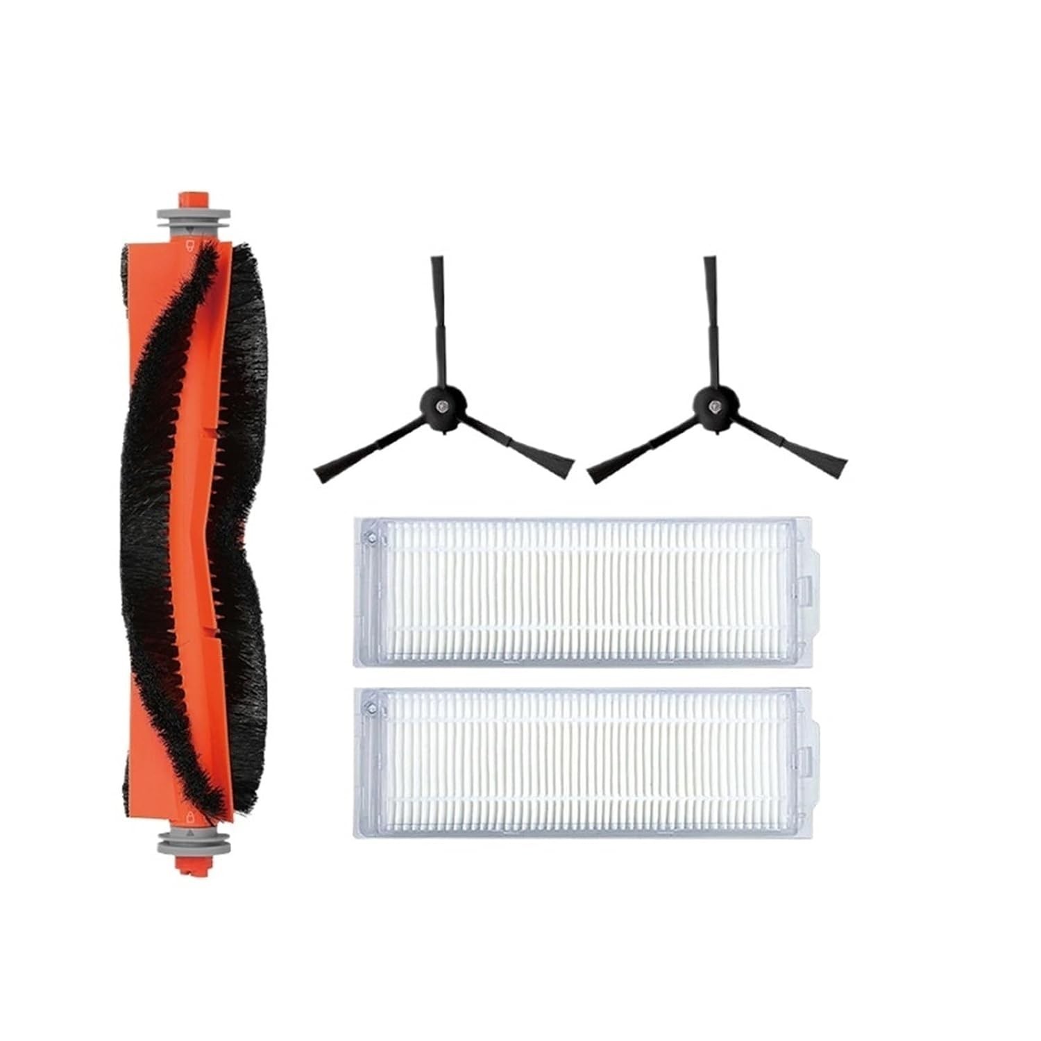 Peças de Reposição para XiaoMi Mi Robot Vacuum Mop 2 Lite/Pro - Escova Lateral, Filtro HEPA e Pano de Mop