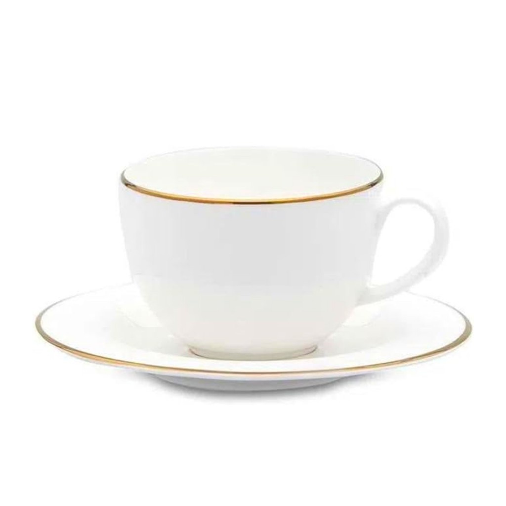 Xícara de Café Dourada 90ml: Elegância Legacy Gold