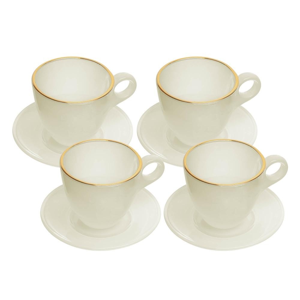 Xícaras Wolff Milky: Elegância em Cada Gole