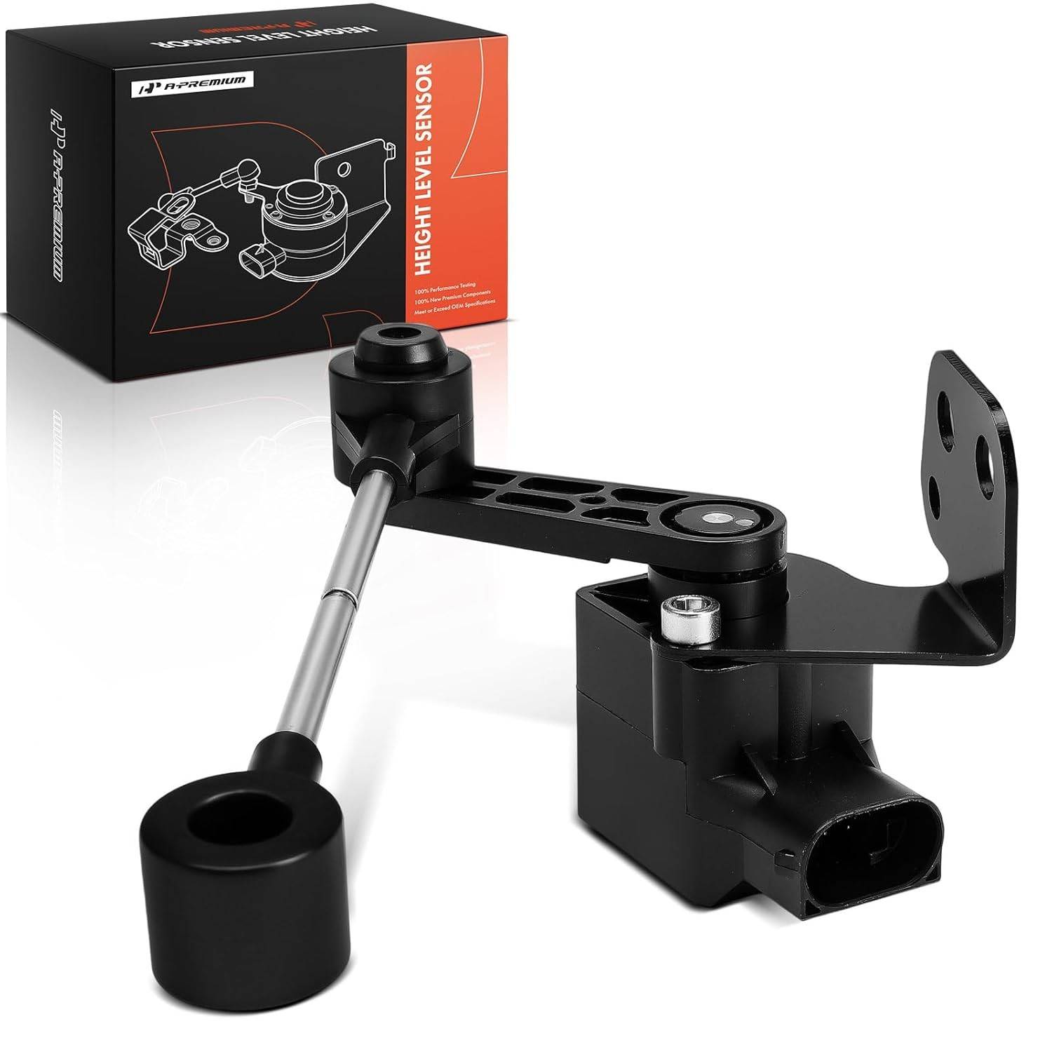 Sensor de Nível de Altura A-Premium Traseiro Esquerdo para Jaguar XJ (2004-2009)