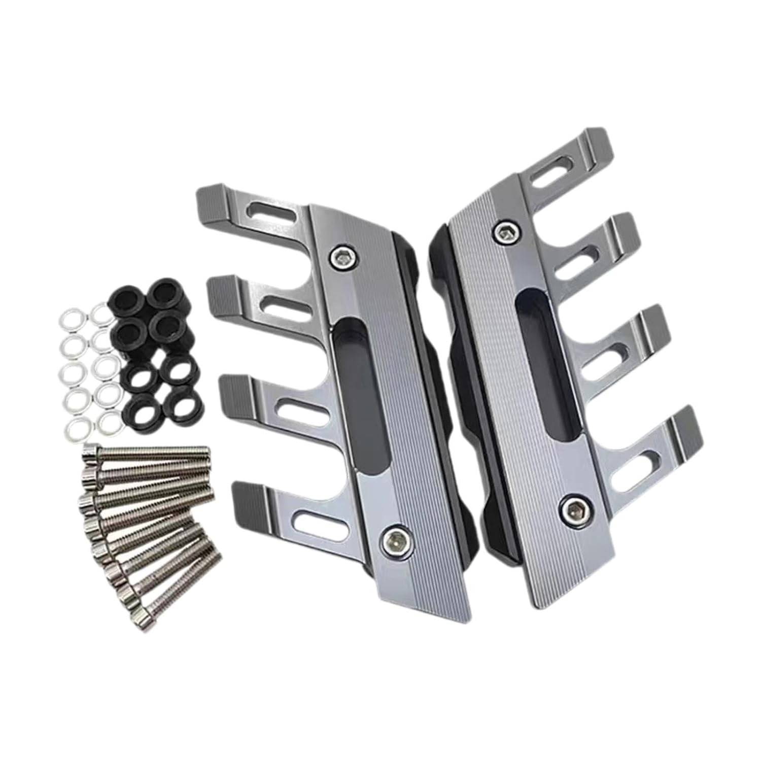 Protetor de Para-lama Dianteiro QccHieUs para Yamaha NMAX155, XMAX300, TMAX - Prata