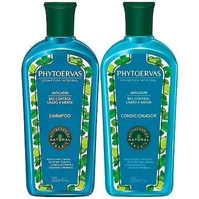 Xô Caspa! Kit Limão & Menta Phytoervas