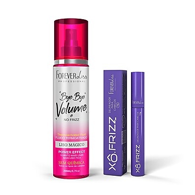Xô Frizz: Kit Alinhamento Capilar Forever Liss