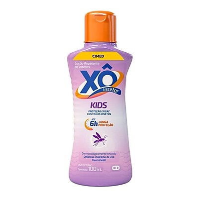 Xô Inseto Kids: Proteção e Hidratação com Cheirinho de Uva