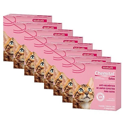 xo-parasitas-vermifugo-para-gatos-chemital-kit-7-comprimidos