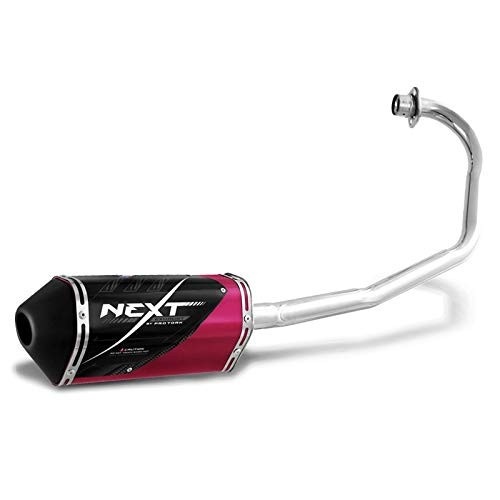 Escapamento Pro Tork Next Rosa para Yamaha YBR 125 Factor (2009-2013) - Estilo e Performance!
