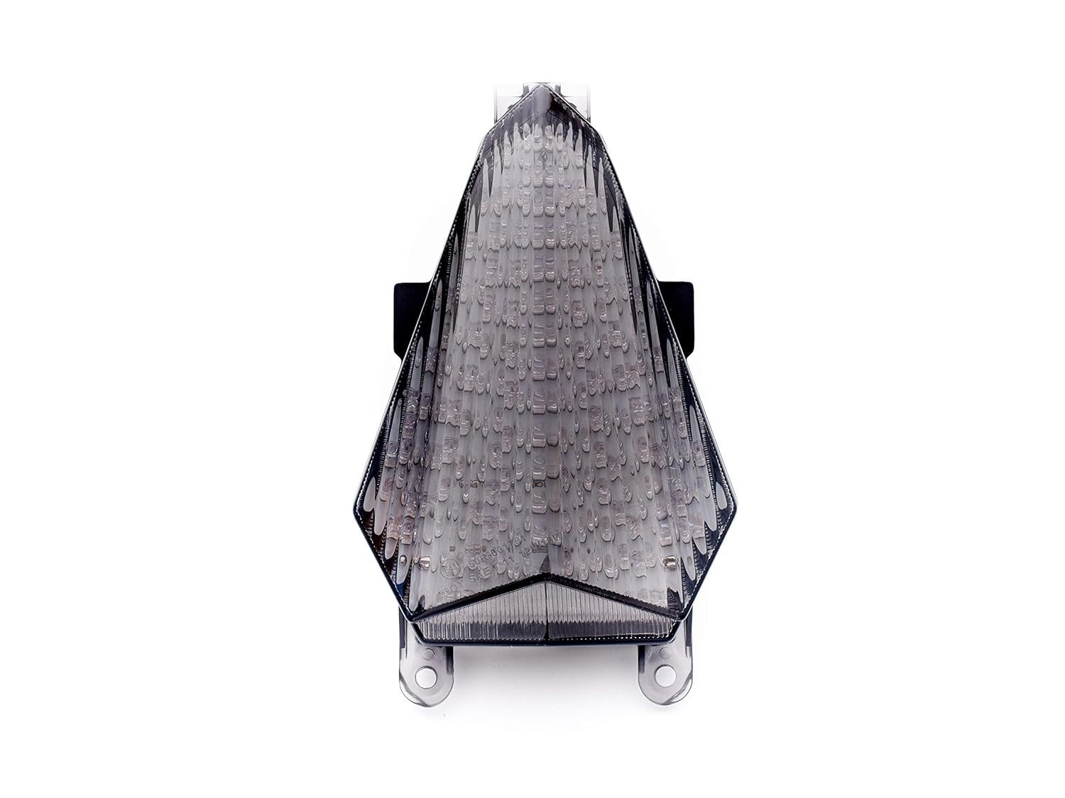 Lanterna Traseira LED Fumê com Setas Integradas para Yamaha R6 2006-2007