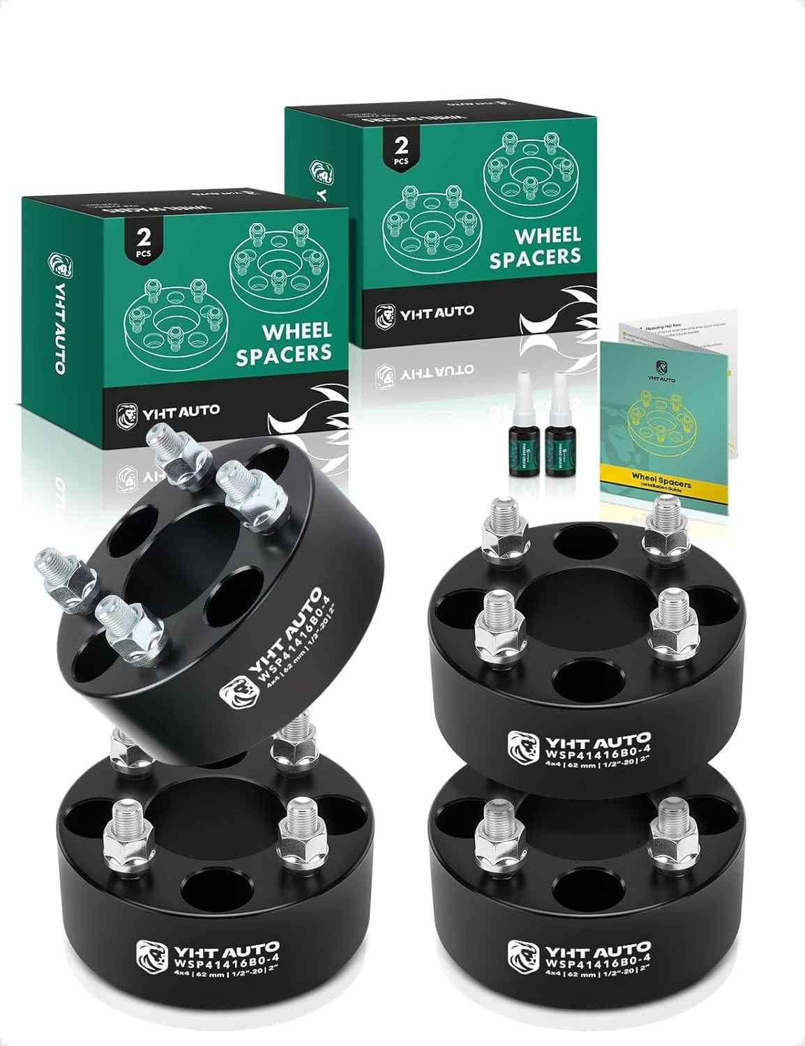 Espaçadores de Roda YHTAUTO 10cm 4x4: Estabilidade e Estilo para seu Golf Cart e ATV
