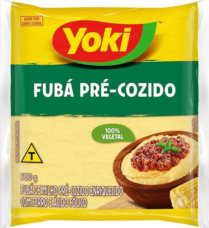 Fubá de milho Pré-Cozido YOKI 500 g